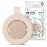 nomo MOSQUITO Anti Mücken Clip • Rein pflanzlicher Mückenschutz für Baby & Kinder • Insektenschutz Clip gegen Mücken, Moskito & Insekten • 30 Tage Wirkung • BPA-frei & ohne DEET