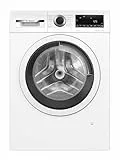 Bosch WNA13441 Serie 4 Waschtrockner, 9 kg Waschen & 5 kg Trocknen, 1400 UpM, optimale Trocknung, clevere Dampfbehandlung, leiser und effizienter Motor, Wäschepflege in 60 Minuten