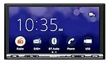 Sony XAV-3550D Auto-Player (WebLink für YouTube und Waze, Bluetooth, 7 Zoll Touchscreen, blendfrei, DAB+, Leistung 55 W x 4)