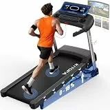 Kitopa Laufband für Zuhause, Treadmill bis 7PS und 20KM/H, Profi Große Lauffläche Laufband mit 18 Steigung, Laufbander Klappbar mit interaktivem LCD-Display & Bluetooth, Laufbander bis 180KG