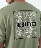 Hurley Herren Four Corners T-Shirt, Malverde, L EU