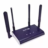 WiFi 6 -Router, 4G/5G CPE -Router, LTE Wireless Router mit SIM -Kartensteckplatz, 300 Mbit/s Entsperrte Drahtlose Mobile WiFi -Hotspot, Support 32 Geräte