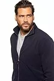 JP 1880 Herren Fleecejacke Jacke, Dunkel Marine, 8XL EU
