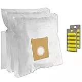 Set 10 Staubsaugerbeutel + 10 Duft + Filter für Menalux 2000 - DCT 39 - Novum, 209, 309 - Rossmann R 020 / R020, Satrap, SA 16+, SA 19+