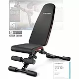 Sportstech Hantelbank Klappbar für Zuhause, 40in1 Schrägbank & Flachbank mit Bankdrücken, Rückentrainer, bench press, Deutsche Qualitätsmarke, sicheres Verstellsystem, BRT400