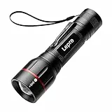 Lepro LED Taschenlampe, LE2050 Extrem Hell Mini Taschenlampen mit Clip, Zoombare Camping batteriebetrieben Flashlight mit 5 Modi, Wasserdicht Torch Light für Outdoor, Wandern, Geschenk, Notfall
