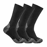 Carhartt Midweight Cotton Blend Crew Sock 3 Pairs