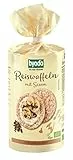 Bio Reiswaffeln mit Sesam 100g - Byodo | Vegan & Glutenfrei | Leicht-nussiger Geschmack | Lange Haltbarkeit durch Frische-Folie | Ideal als Snack oder zu Salaten | Hergestellt aus Bio-Reis und Sesam