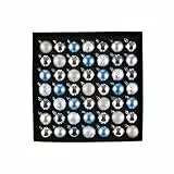 HEITMANN DECO 49-TLG. Christbaumkugel Set – Blau, Hellblau & Silber – bruchsichere Kunststoff-Kugeln mit Glanz, Matt & Glitter