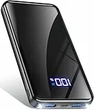 Power Bank,26800mAh Powerbank Schnellladefunktion 22,5W USB-C PD3.0 & QC4.0 Tragbarer Externer HandyAkkus mit LED Display,Kompatibel mit iPhone 16 Pro Max 15 14 Galaxy S25 Edge,für Reisen, Camping
