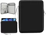 PAPOEEA Taschen für Tablets 9-11' Tablet Tasche Kompatibel mit iPad Pro 11 M4 2024/11 Zoll iPad Air M2 2024/iPad 10th 10,9 2024/iPad Air 5/4 10,9 Schwarz
