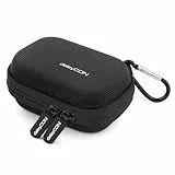 deleyCON Tasche Hardcase für GoPro Actionkamera & GoPro Zubehör Robust Strapazierfähig Staubschutz Aufprallschutz Spritzwasserschutz für GoPro Hero 13 Hero 12 Hero 11 Hero 10 Hero 9 Gr. S - Schwarz