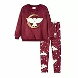Harry Potter Kleidung Mädchen Bekleidungssets Hogwarts Hedwig Owl Lange Sweatshirt Tops + Leggings Hose, Gryffindor Pullover Kostüm Herbst Winter Kinder Outfit 6-12 J. 116 122 128 134 140 146 152