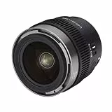 SAMYANG V-AF 20mm T1,9 FE für Sony E, Videoobjektiv, Auto Fokus Objektiv, Cine Lens 8K Unterstützung, Custom Switch und Button