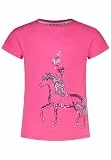 T-Shirt mit Pferde Stickerei und Pailletten für Mädchen