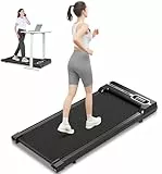 Dskeuzeew Walking Pad Laufpad - Laufband für Zuhause Gehband Walkpad Lauf Laufbänder, Schwarz