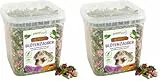petifool Blütenzauber 360g - Ergänzungsfutter für Nager - natürliches Nagerfutter für Kaninchen, Meerschweinchen, Hamster, Chinchilla & mehr - ohne künstliche Zusätze - 100% Natur -artgerechtes Futter