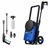 Nilfisk Hochdruckreiniger Core 130 Bar Druck mit PowerControl - Mini Pressure Washer Für Terrassen, Werkstätten und Autos (1500 W)