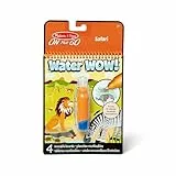 Melissa & Doug - Water Wow Wassermalbuch Safari mit Spiralbindung und Wasserstift, 4 Motivseiten, Stift auffüllbar, Für Kinder ab 3 Jahren - FSC zertifizierte