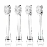 Dada-Tech Kids Elektrische Zahnbürsten Ersatzköpfe für DT-BB1, DT-K6, SG-513, SG-977- M (4er Pack)