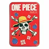 Paladone One Piece Jolly Rogers Spielkarten für Poker, Rummy, Go Fish, Kartenspiele, offiziell Lizenziertes Anime-Merchandise & Sammlergeschenk in Metalldose