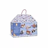 Janod - Set zum Basteln von 6 Haarspangen - Tiere des Waldes - Kit Kreative Freizeitgestaltung Kinder - Lernen für Feinmotorik und Kreativität - Ab 5 Jahre - J09180