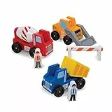 Melissa & Doug Baustellenfahrzeuge aus Holz