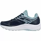Saucony Damen Cohesion 14 Straßen-Laufschuh, Navy/Hellblau, 38 EU