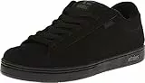 Etnies Kingpin – Klassischer Skate-Heritage-Fashion-Stil mit angesagtem, verstärkte Cupsole, Alltagssneaker - Größe 44 - Farbe Schwarz