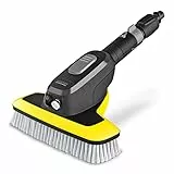 Kärcher WB 7 Plus 3-in-1 Waschbürste, 3 Funktionen: Schaumdüse, Hochdruck-Flachstrahldüse, weiche Bürste, originales Zubehör für die Kärcher Hochdruckreiniger K 2-K 7