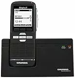 Grundig Digta 7 digitales Diktiergerät im Premium Set , Handgerät mit Dockingstation, Diktiersoftware und Zubehör