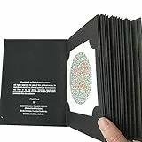 Ishihara-Testbuch für Farbsehgerät, Optometrie, Farbmangel-Testbuch, versteckte Zahlen und Kategorien-Design für Augenheilkunde, optische Geschäfte, Kliniken