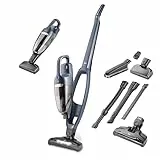 AEG 2in1 Akku Staubsauger, schlanke Bauform, Multi-Bodendüse, PetPro-Elektrosaugbürste, Tiefenreinigung, bis zu 50 min Laufzeit, 21,6 Volt, inkl. Zubehör, freistehend, Hygienefilter, blau, QX7-1-I360