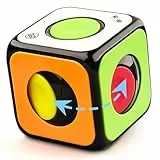 Roxenda Speed Zauberwürfel, 3D Puzzle Magic Cube for Children, Smooth Fast würfel Sequential Brain Teaser Toys for Fast Cubing Fun (1x1x1)