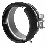 Walimex S-Bajonett-Adapter für Studioblitze (9,5 cm)