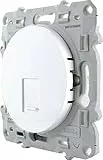 SCHNEIDER - Prise informatique grade 3 multimédia Odace - SCH-PRISE-MULTIMEDIA - enjoliveur blanc, vis, 1, 25,98