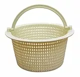 ONEAWELT - Skimmer Basket Compact Robuster Laubfänger für Pools ⌀16cm Perfekte Passform für Standard-Skimmer, Langlebiges Kunststoffdesign, Einfache Wartung & Platzsparend für Kristallklares Wasser