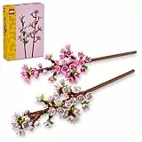 LEGO Botanicals Kirschblüten - Spielzeug mit Kunstblumen – Kreative Deko für Schreibtisch – Spielset mit Blumen zum Bauen und Ausstellen Geschenk für Mädchen und Teenager ab 8 Jahren – 40725
