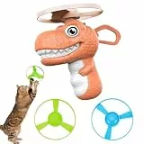 Play Fetch Spinner – Interaktives Trainingsspielzeug, 3-teiliges Propeller-Bewegungs-Set, ABS-Harz, Trainingsstimulation, Jagdaktivität, Innen- und Außenbereich, Hof, Garten, Balkon