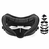 OKESYO Facial Interface für Meta Quest 3 Face Pad mit 2 Weichem Gesichtspolstern, Face Cover für Meta Quest 3 Zubehö, Schweißfester, Lichtblockierendem (Normales Modell)