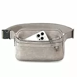 TAMTOMI Umhängetasche Damen, Bauchtasche Damen Elegant Gürteltasche Damen mit Zwei-Wege-Reißverschluss, Crossbody Bag Mode Hüfttaschen mit verstellbarem Riemen