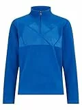 Ziener Kinder JONKI-Z Skipullover, Midlayer, Fleece-Shirt | warm, elastisch, Recycled, Cobalt Blue, 140