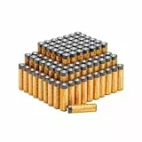 Amazon Basics AA-Alkali-Hochleistungsbatterien, 1,5 V, 10 Jahre lagerfähig, 100 Stück