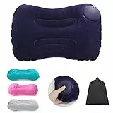 YOUXIU Aufblasbares Kissen, Camping Kissen, Reisekissen Handpresse Aufblasbar – Praktisches Kopfkissen zum Camping, Outdoor, Backpacking, für Auto, Flugzeug, Strand – Ideal Für Urlaub, Reise