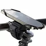 JOYROOM Handyhalterung Fahrrad 2026 Neueste [Silicone Stoßdämpfung] Handyhalterung Motorrad 360° Drehbare Lenker Halter für Rennrad, E Scooter, Kinderwagen, für iPhone 17 16 15 Smartphone 4,0-7,2 Zoll