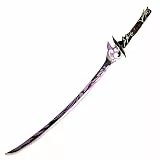 damdos Halloween Prop 40' Genshin Impact Cosplay Swords,Beelzebul Sword Sun Bird Raiden Shogun Mistsplitter Reforged Weapon Birthdays Gifts (Beelzebul)