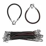 Offene Pferdeschwanzhaken, Damenhaken, Haargummi mit Haken, Haarspangen, elastische Stirnbänder, Pferdeschwanzhalter, Haarzubehör, elastische Gummibänder, multifunktionale Bindedatenkabel (20 Stück)