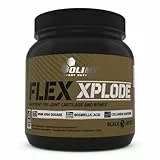 Olimp Sport Nutrition Olimp Flex Xplode Kollagen Pulver - Unterstützt gesunde Knochen & Gelenke, Vitamin C & 5-Mineralien-Komplex, Typ I & II Kollagen, 360g, Orange