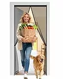 ViShawtek Fliegengitter Balkontür 60x180, Fliegengitter Tür, Insektenschutz Balkontür Magnet, Fliegenvorhang Terrassentür Ohne Bohren, Moskitonetz Tür, Mosquito Net Door, Fly Screens For Doors