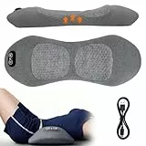 3 In 1 RüCkenmassagegeräT, MassagegeräT RüCken, Schulter MassagegeräT, Ergonomische RüCkenstüTze Mit Traktionslifting Und Vibrationsmassage Und WäRmekompresse For Nacken, Schultern Und RüCken